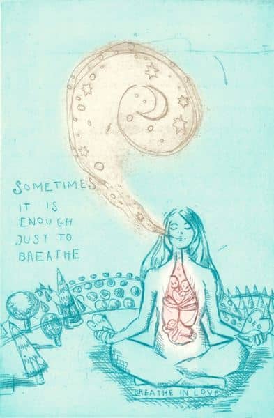 Sometimes it is enough just to breathe av Björg Thorhallsdottir